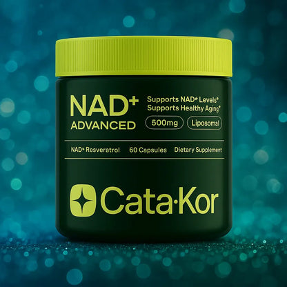 🧬 CATA-KOR NAD+ ADVANCED™ – Energía Celular, Mente Clara y Longevidad desde Dentro
